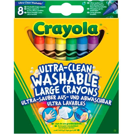 Crayola Ultra -Clean -värikynät - 8 kpl