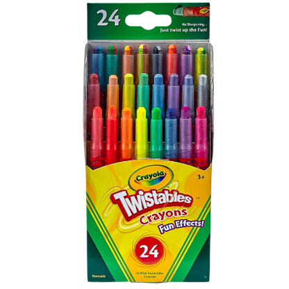 Crayola Tworbles -värikynät - 24 kpl