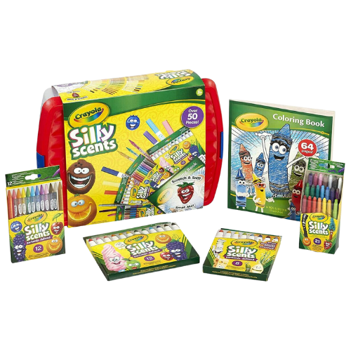 Crayola Silly Scent Draw & Paint Set 50+ Dele