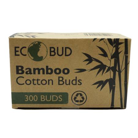 CS Beauty Bamboo Cotton Swabs - 300 kpl