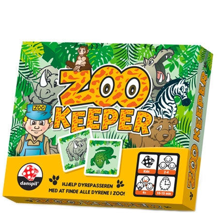 Danspil Zookeeper Memory Games