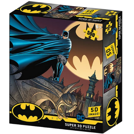 Batman Prime 3D Jigsaw Puzzle - 500 PCs