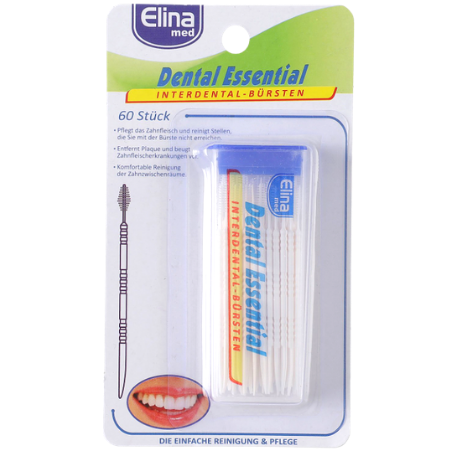 Elina Toothpick & Interdental Brush - 60 pcs