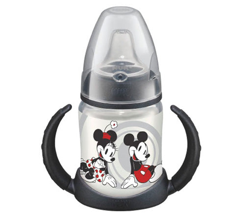 Nuk 150 ml Mickey First Choice Feading Bottle - crna