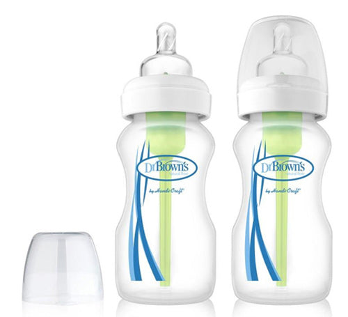 Dr. Brown 270ml Feeding Bottle - Opções Twin Pack