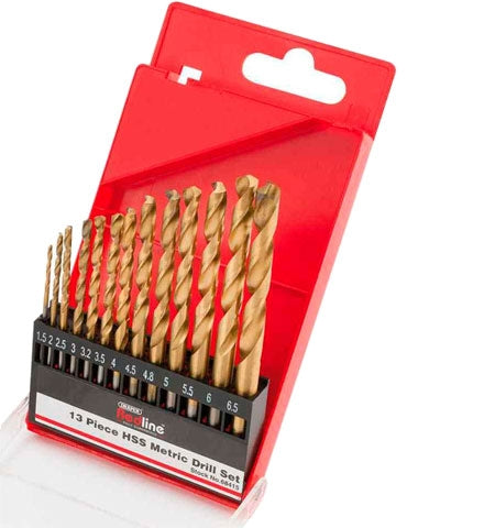 Draper HSS Metric Brush Set - 13 artiklar