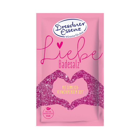 Dresdner Essenz Liebe Badesalt - 60G