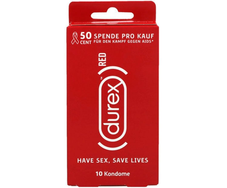 Durex Classic Red Condoms - 10 tuotetta