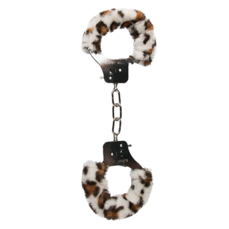 EasyToys pelzige Handschellen - Leopard