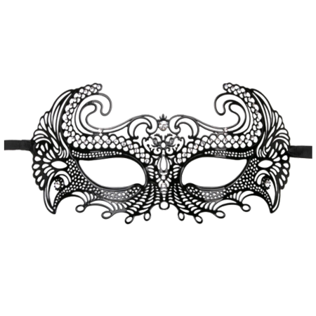 Masque noir EasyToys Metal