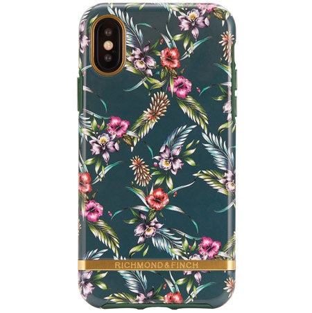 Richmond & Finch Emerald Blossom Cover - iPhone X/XS