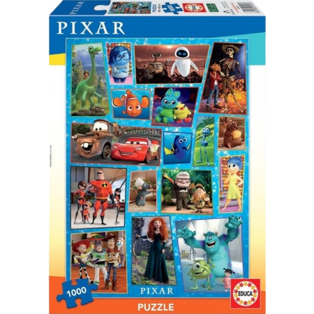 EducA Disney Pixar quebra -cabeças 1000 verificadores