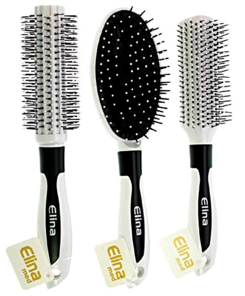 Elina Brush Set Exclusive White - 3 items