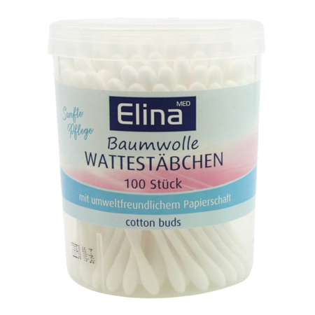 Elina Cotton swabs - 100 PCS