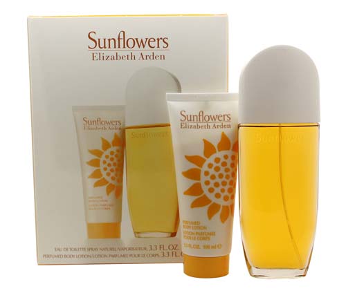 Ensemble cadeau Elizabeth Arden Sunflowers - 100 ml de lotion de corps EDT et 100 ml