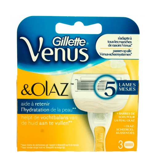 Gillette Vénus et Olaz - 3 pack