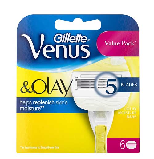 Gillette Vénus et Olaz - 6 pack