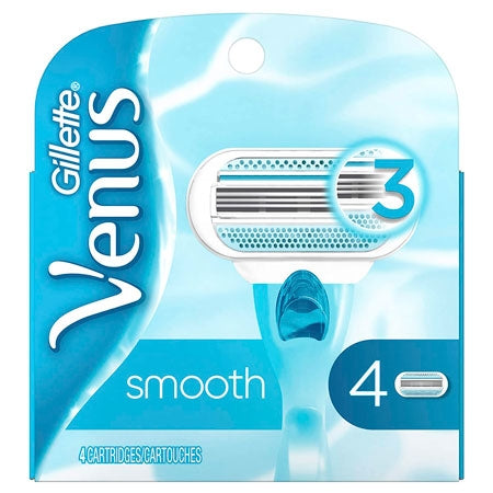 Gillette Venus släta rakknivar - 4 st