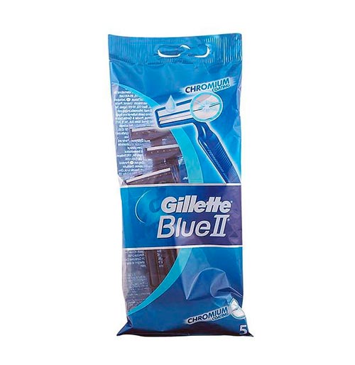 Gillette Blue II -krom - 5 artiklar