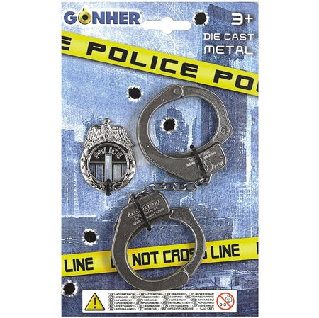 Gonher Police Handschellen & Skilter