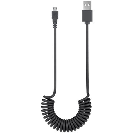 Cavo a spirale Micro -USB Android Goobay - 1 metro