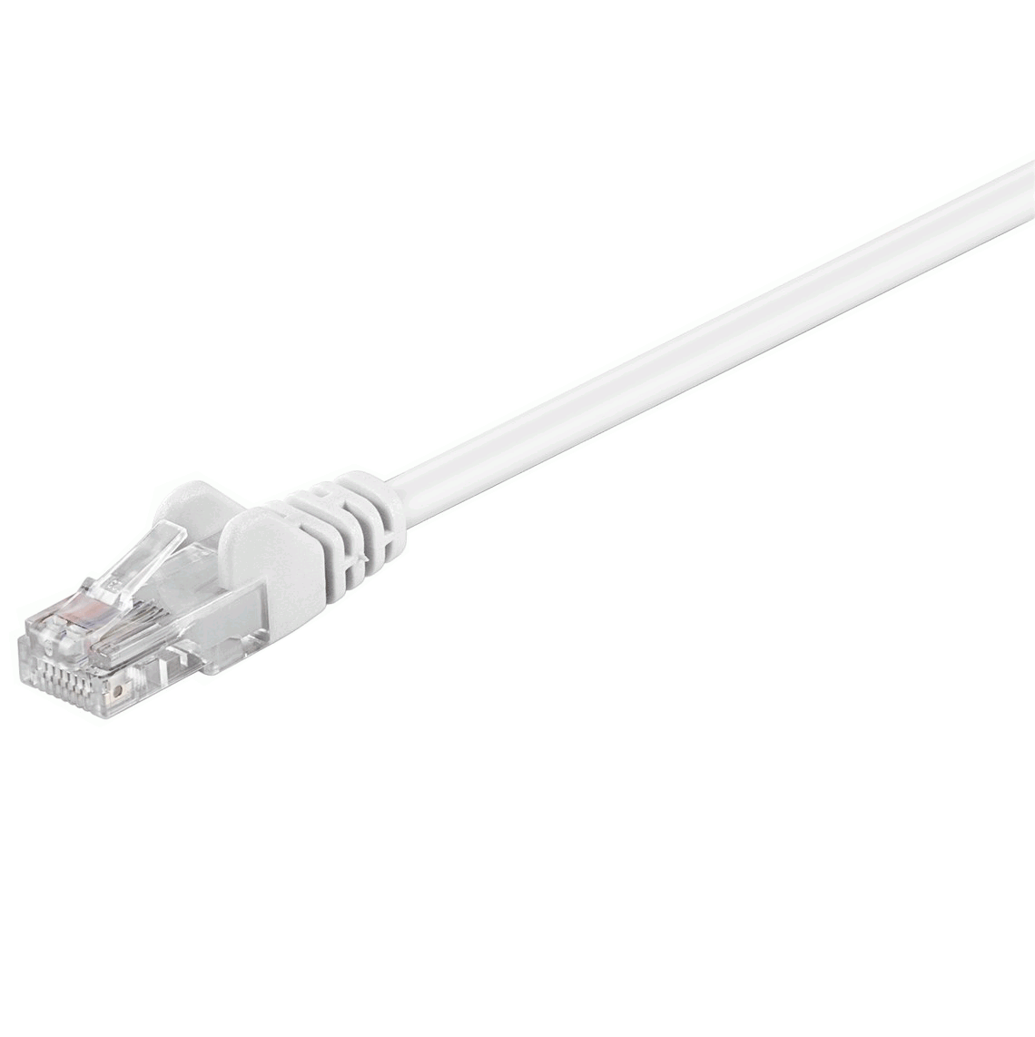 Goobay Cat 5e U/UTP -Netzwerkkabel 3 Meter - Weiß