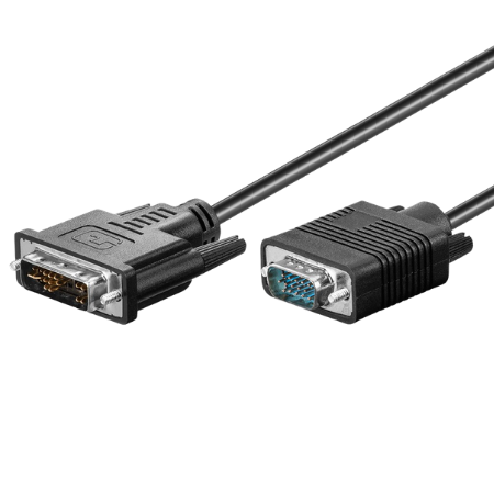 Goobay full hd dvi -a> cavo VGA - 1 m