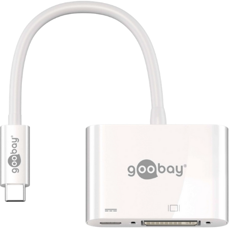 Adattatore Goobay USB-C a DVI e USB-C