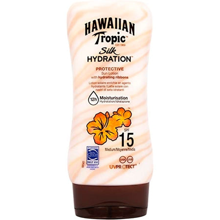 Hawaiian Tropic Silk Hydration Sunscreen SPF15 - 180 ml