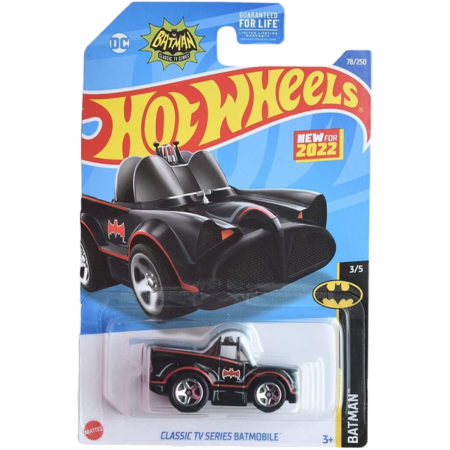 Hot Wheels 1:64 Classic TV Series Batmobile