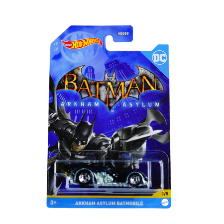 Kuumat pyörät 1:64 DC Arkham Asylum Batmobile