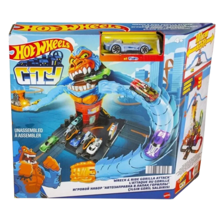 Hot Wheels City Gorilla Attack -moottoritie