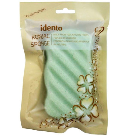 Idento Konjac Wave Sponge - Natur