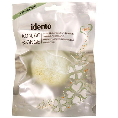 Idento Dry Konjac Sponge - Naturi