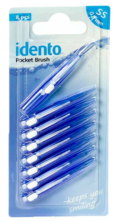 Idento Pocket Brush - 0 8 mm