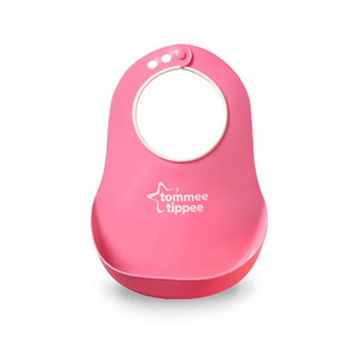 Tommee Tippee pegam todo o babador - rosa