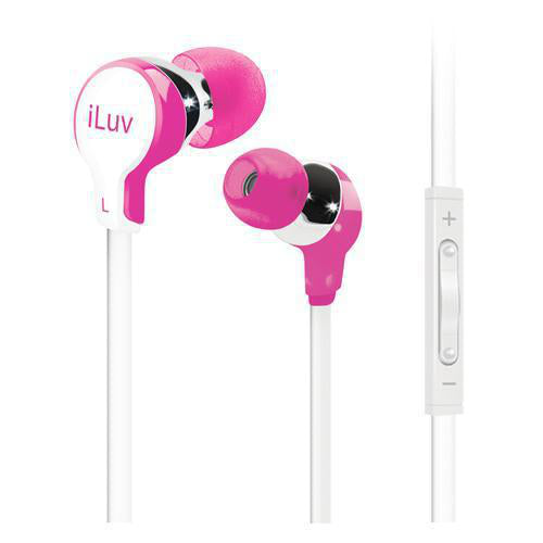 fones de ouvido ILUV Cortland- rosa