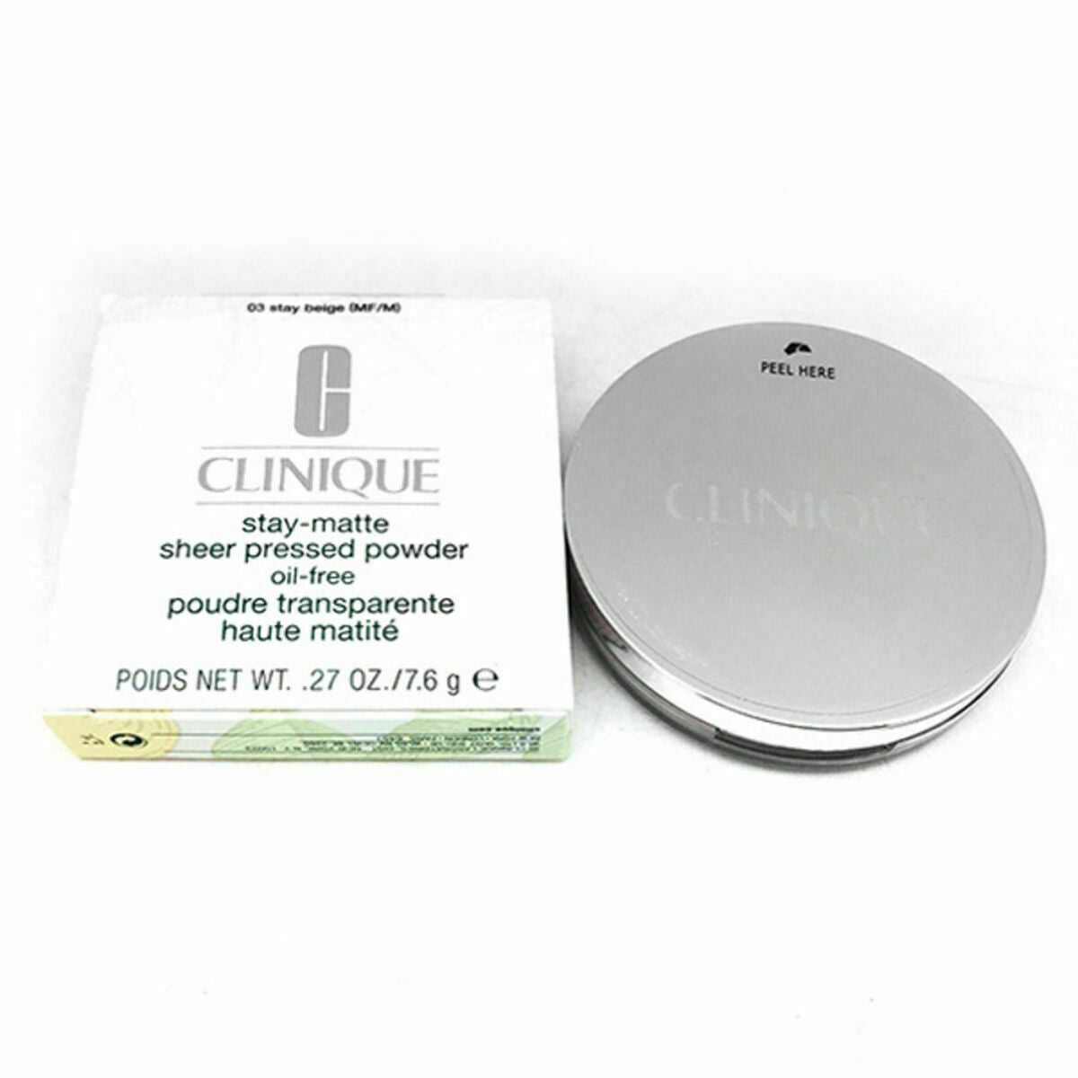 Kompaktní prášky, pobyt-matte Clinique Face Powders (7,6 g)