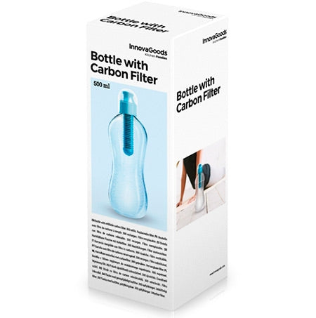 InnovaGoods  Water Bottle with Carbon Filter