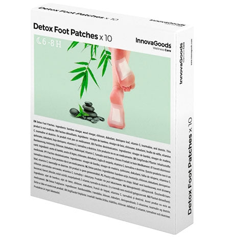 InnovaGoods Detox foot patches (10 pieces.)