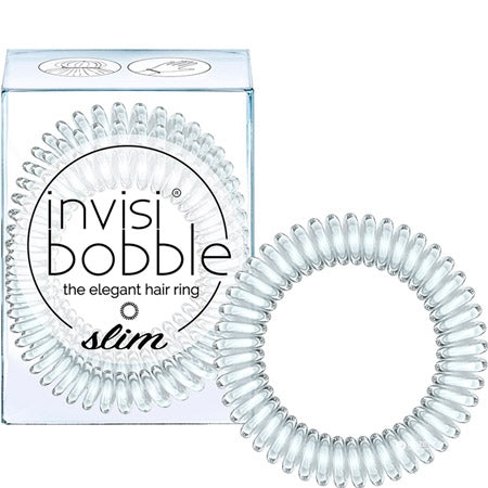 Invisibobble Slim Crystal Clear - 3 PCS