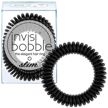 Invisibobble Slim True Black - 3 PCS