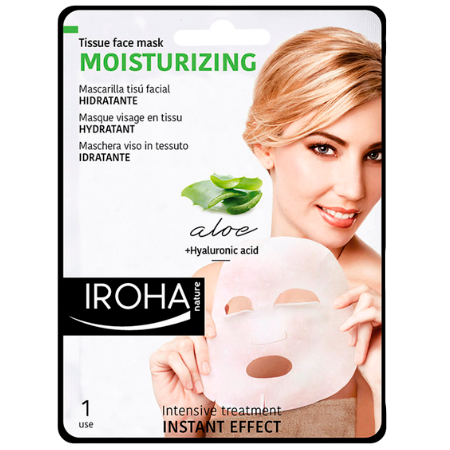 Iroha Moisturizing Aloe Sheet Mask - 1 pc