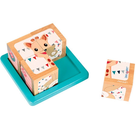 Janod Sophie La Girafe Blocks