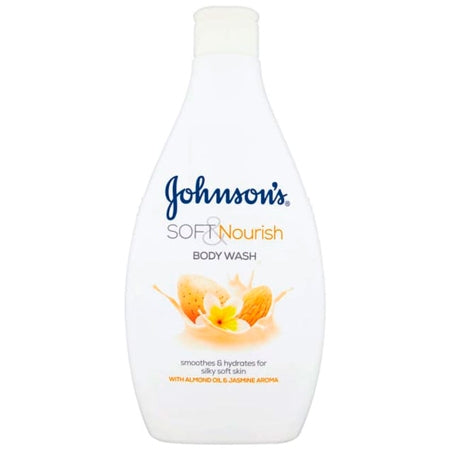 Johnson’s Soft & Nourish Almond & Jasmine Body Wash - 400ML