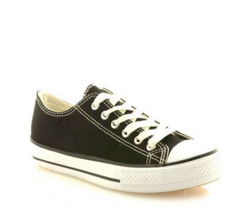 Be.Sport Canvas Shoes - Negru