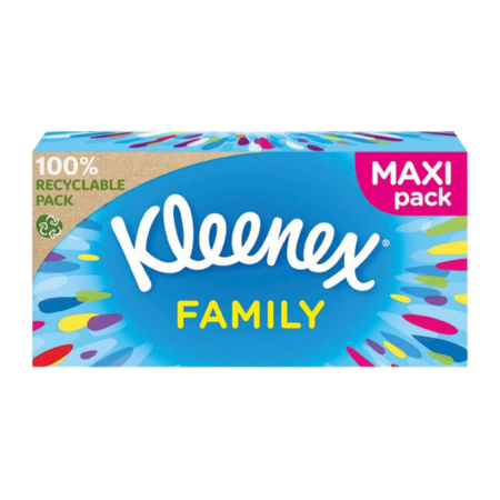 Kleenex Family Maxi Pack - 128 paragraph