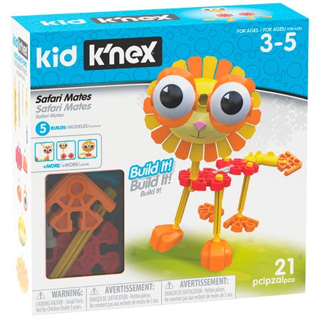 K<br />Nex Safari Mates Construction Set - 21 Delen