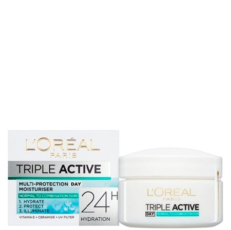 L'oreal Triple Active Normal Day Cream - 50 ml