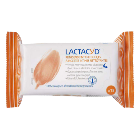 Lattacyd fresche salviette intime - 15 pezzi